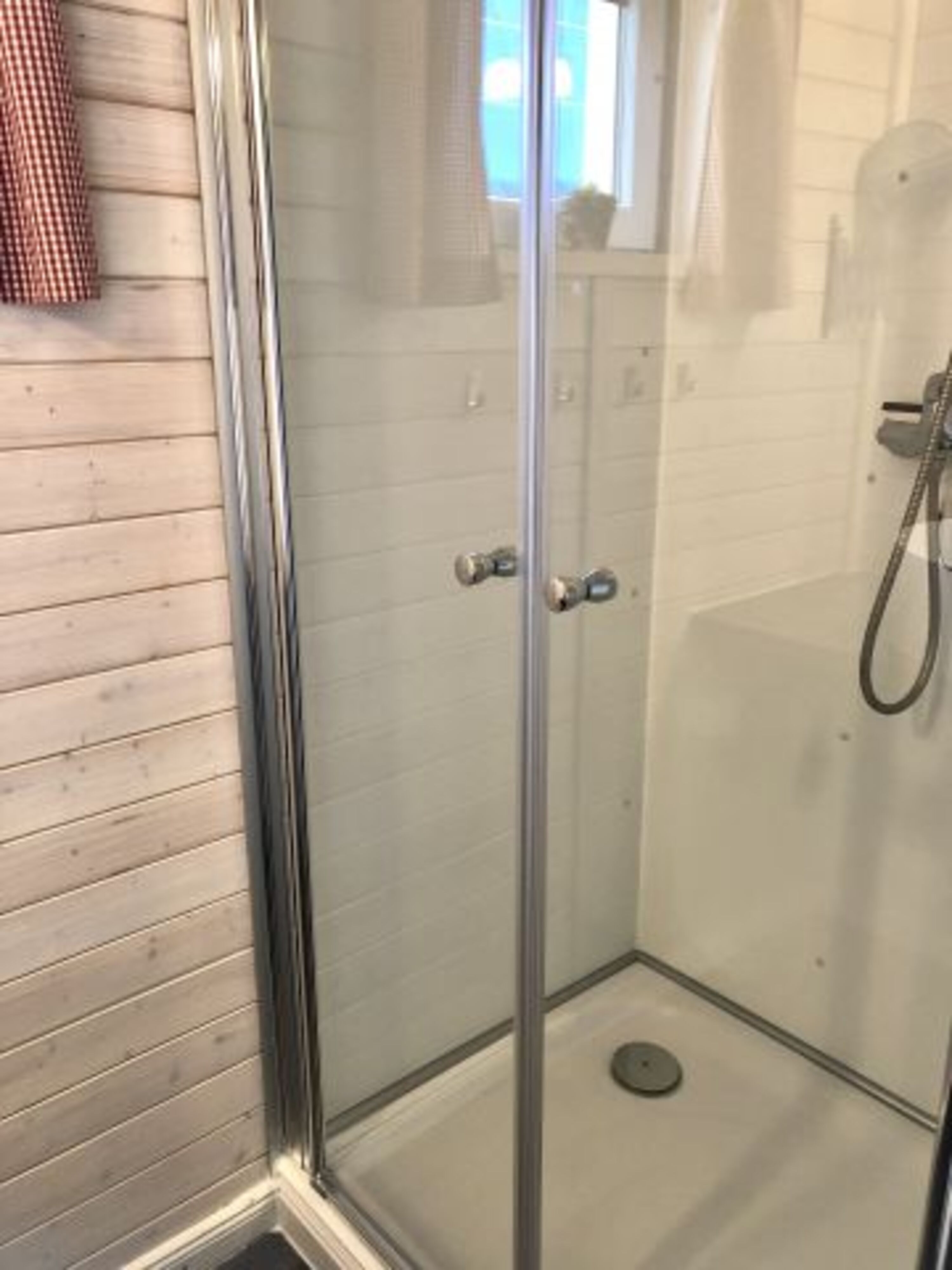neue Dusche