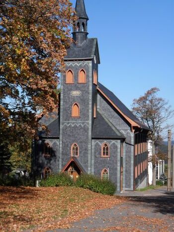 Unsere Holzkirche in Neuhaus