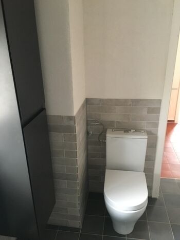 Duschbad mit Toilette