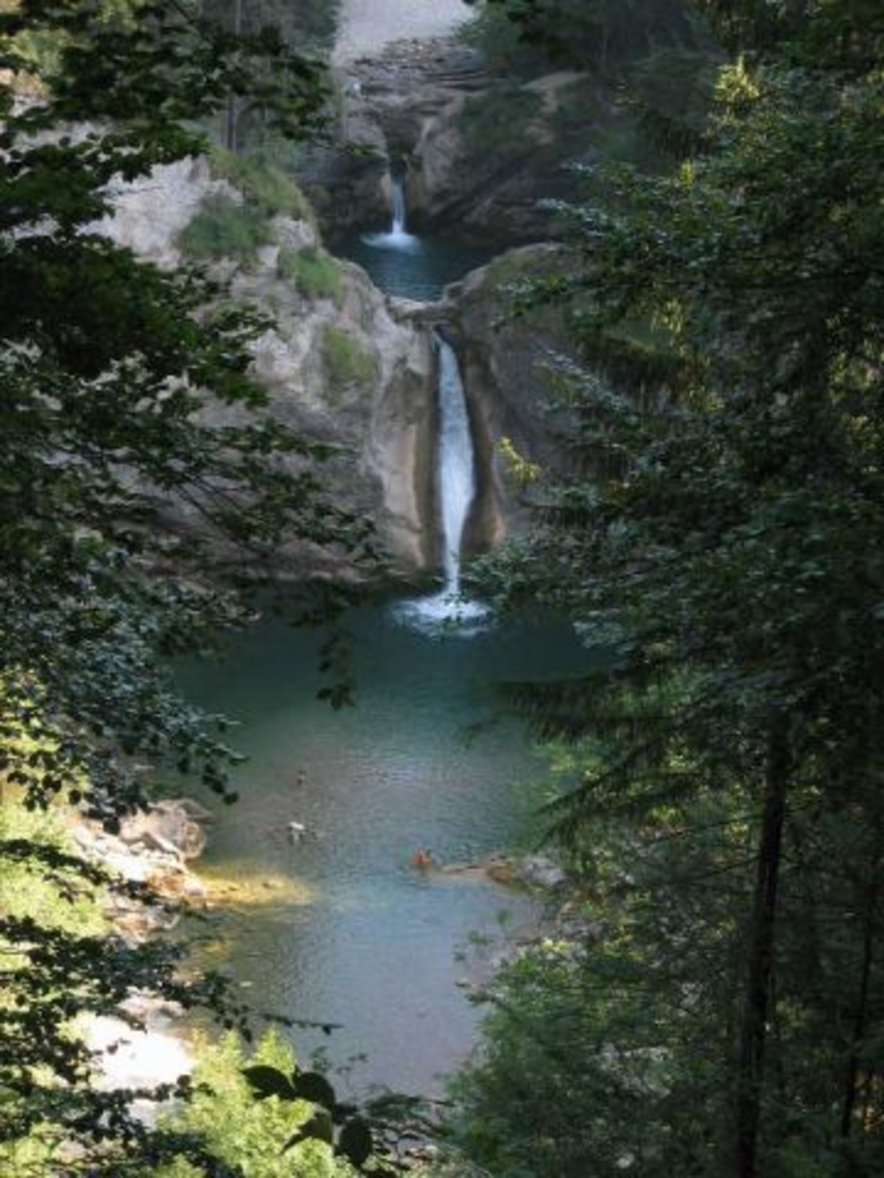 Unser Wasserfall