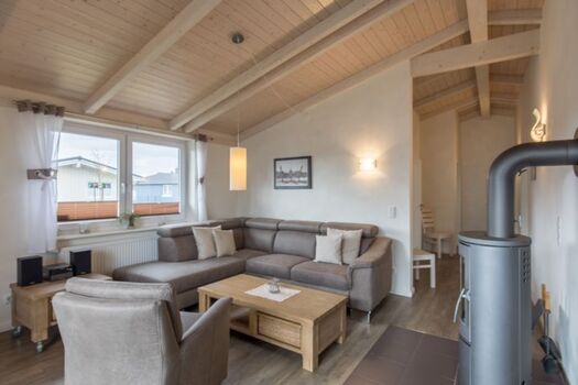 Ferienhaus Süderoog  - Kaminofen für kuschelige Abende  