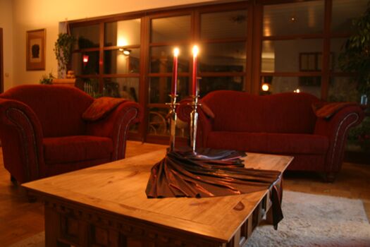 gemütlicher Abend am Kachelofen