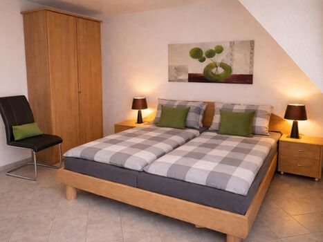 Zweibettzimmer am Wohnbereich