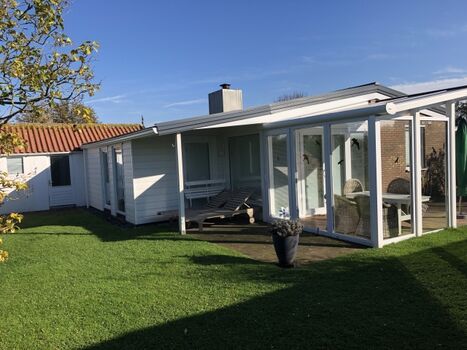 Beveland-Cottage rückwärtige Ansicht