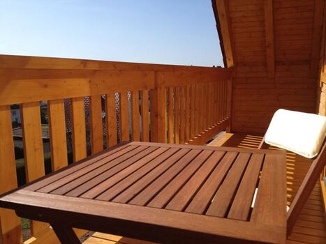 Balkon in Südlage