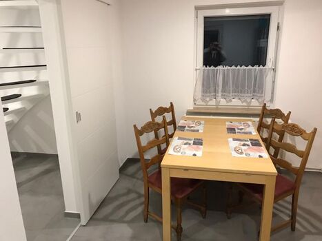 Eßbereich neben der Küche