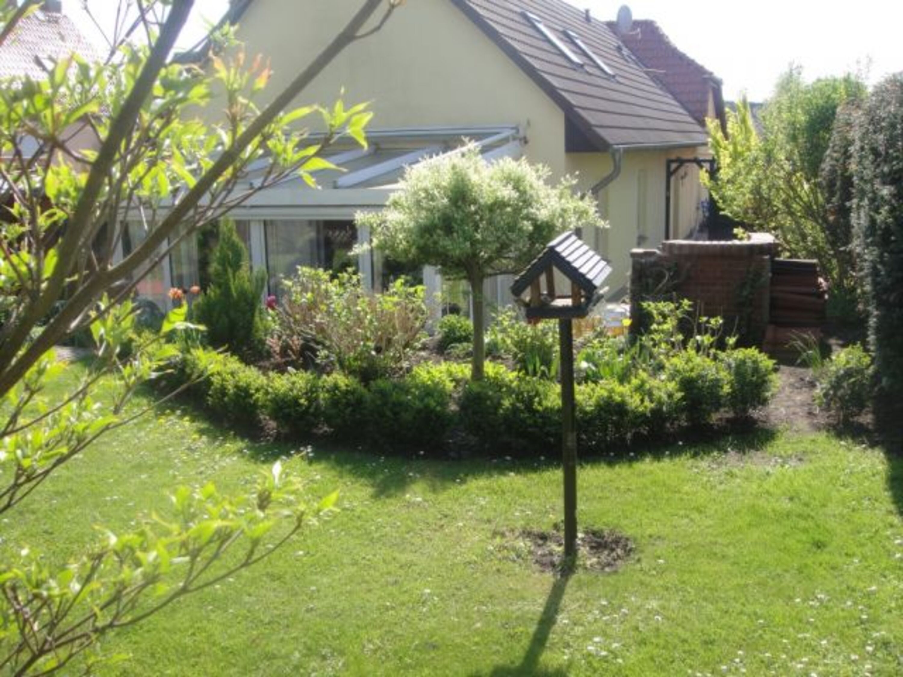 Blick zum Haus