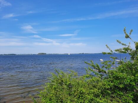 Blick auf den Bodden