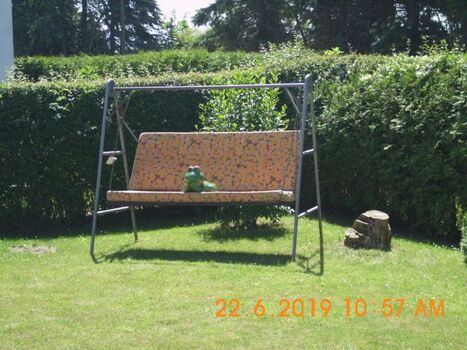 eingezäuntes Gartenstück