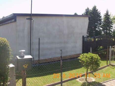 eingezäuntes Gartenstück