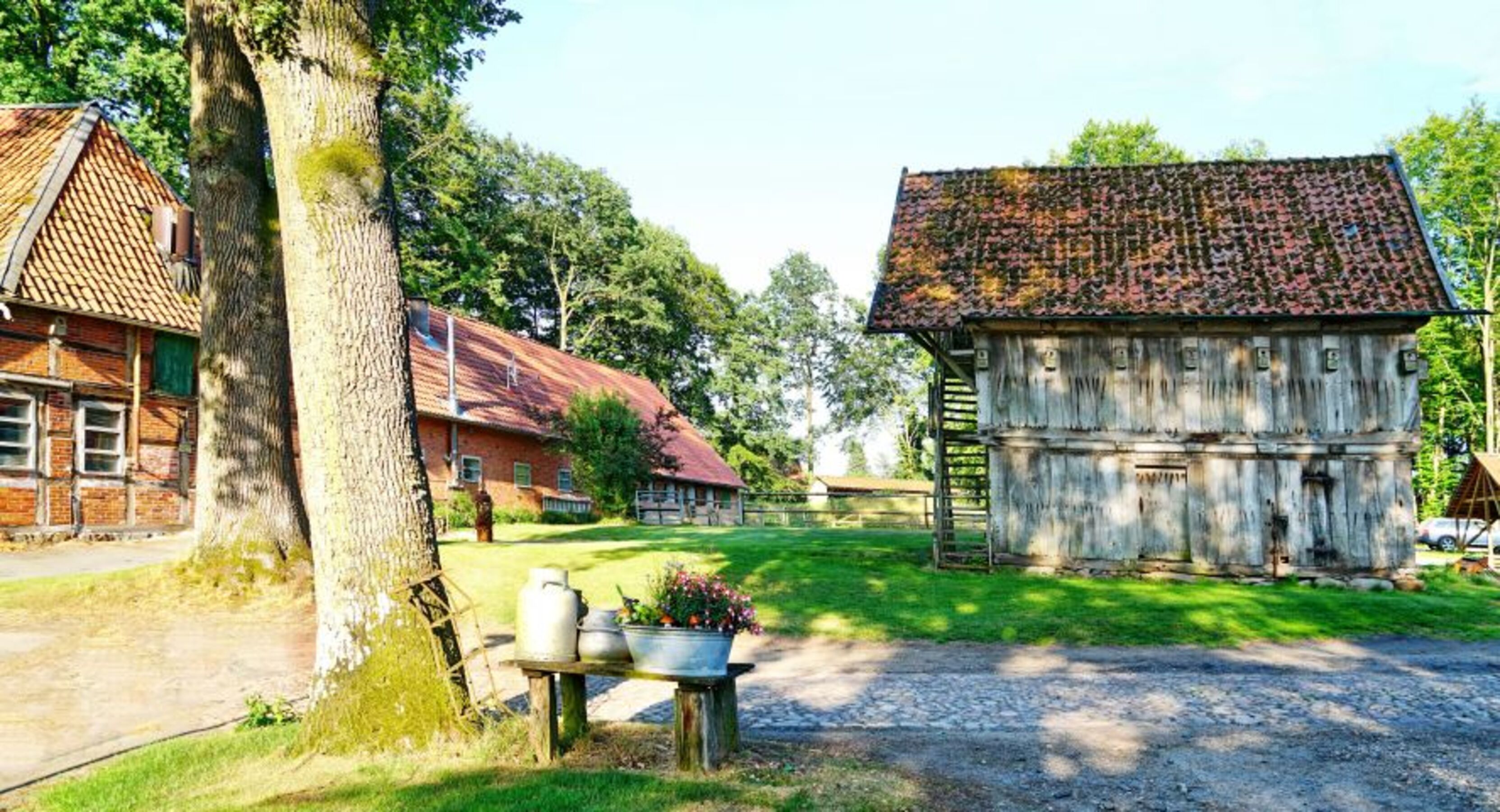 Speicher auf dem Hof