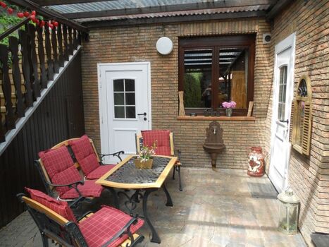 Überdachter Freisitz