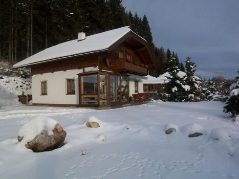 Haus im Winter