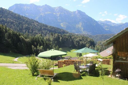 traumhaftes Panorama im Garten