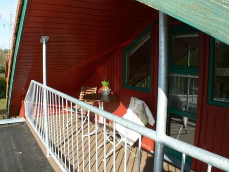 Balkon am großen Schlafzimmer