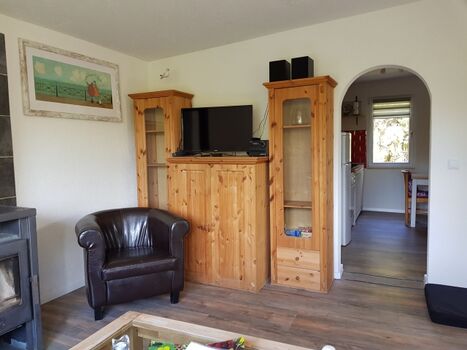 Bequeme Sitzecke im Wohnzimmer