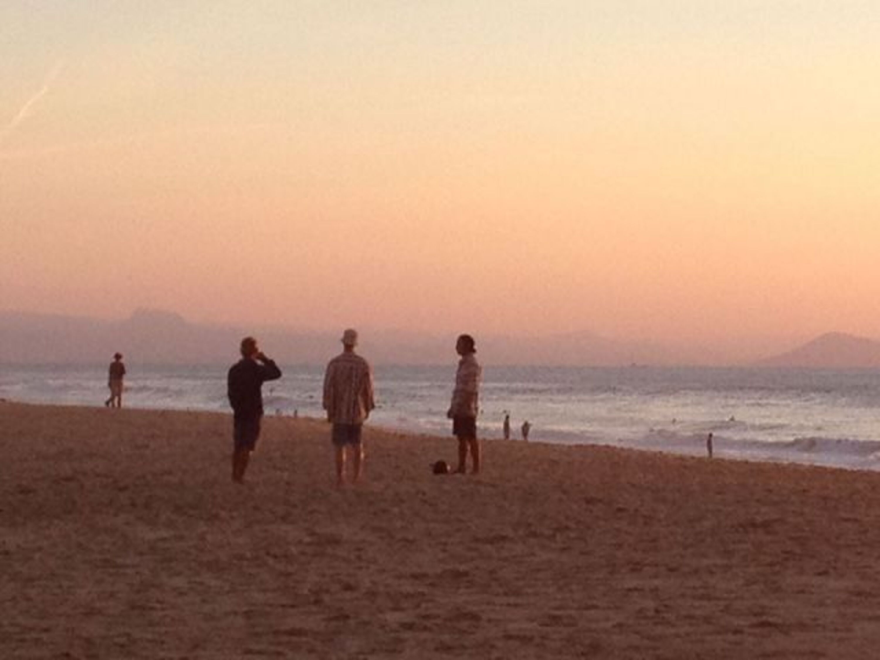 am Strand