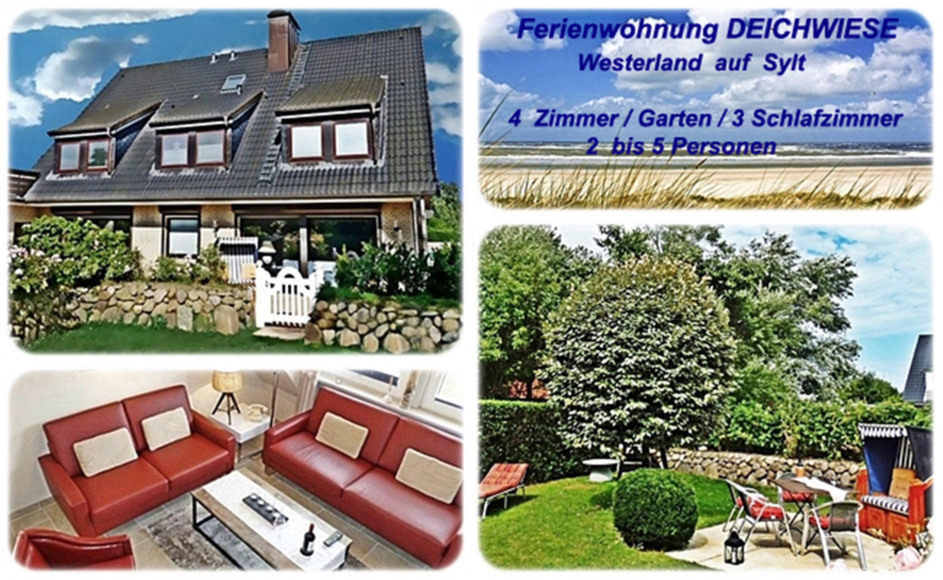 Vorschau Ferienwohnung auf Sylter Deicwiesen