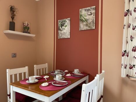 Essplatz in der Küche