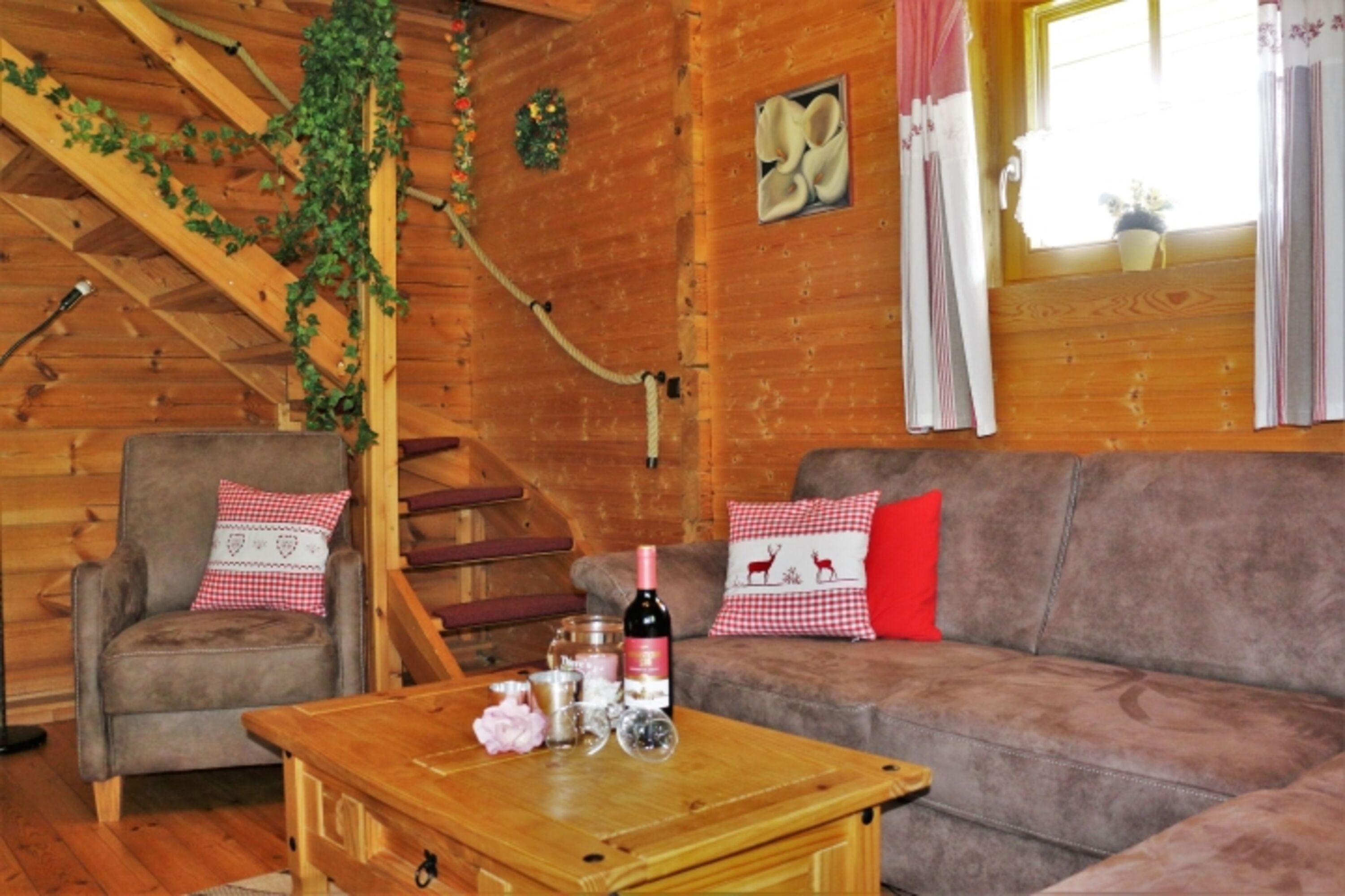 Wohnzimmer mit Kuschelcouch