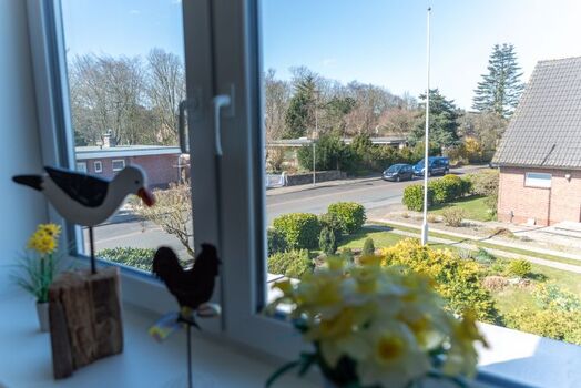 Blick aus dem Wohnzimmer