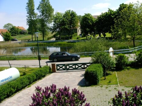 Blick aus dem Häuschen