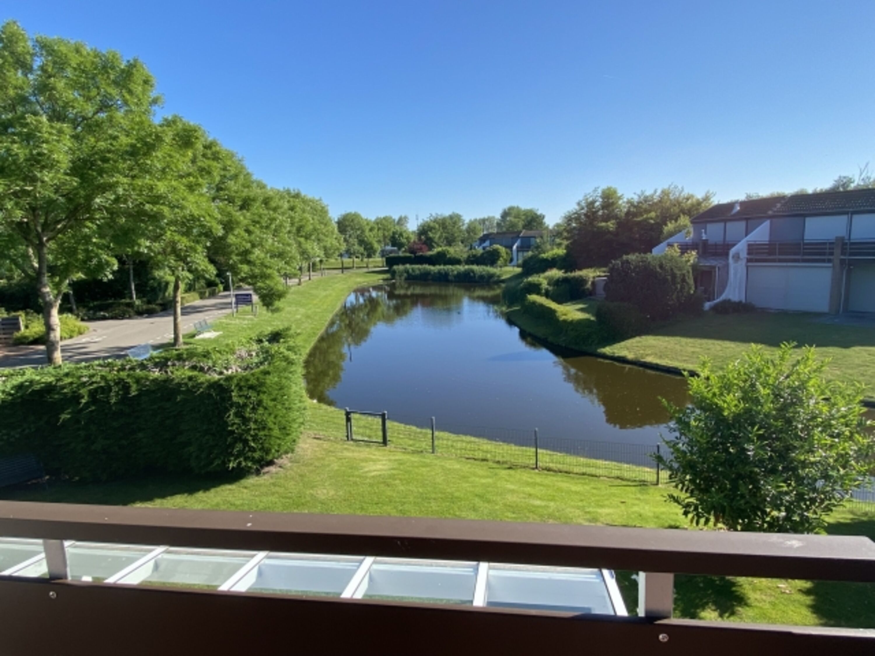 Blick vom Balkon