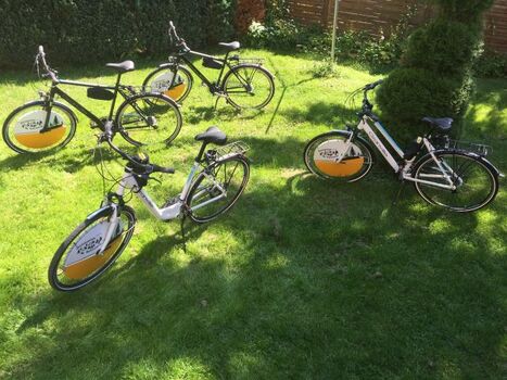 Fahrräder zu kostenlosen Nutzung