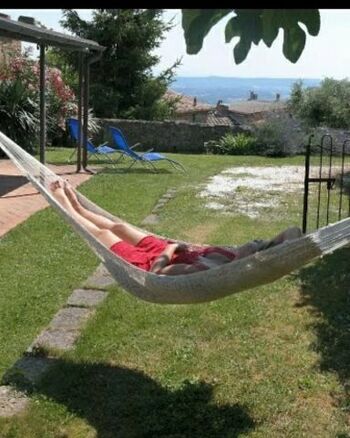 Relax im Garten unter dem Feigenbaum