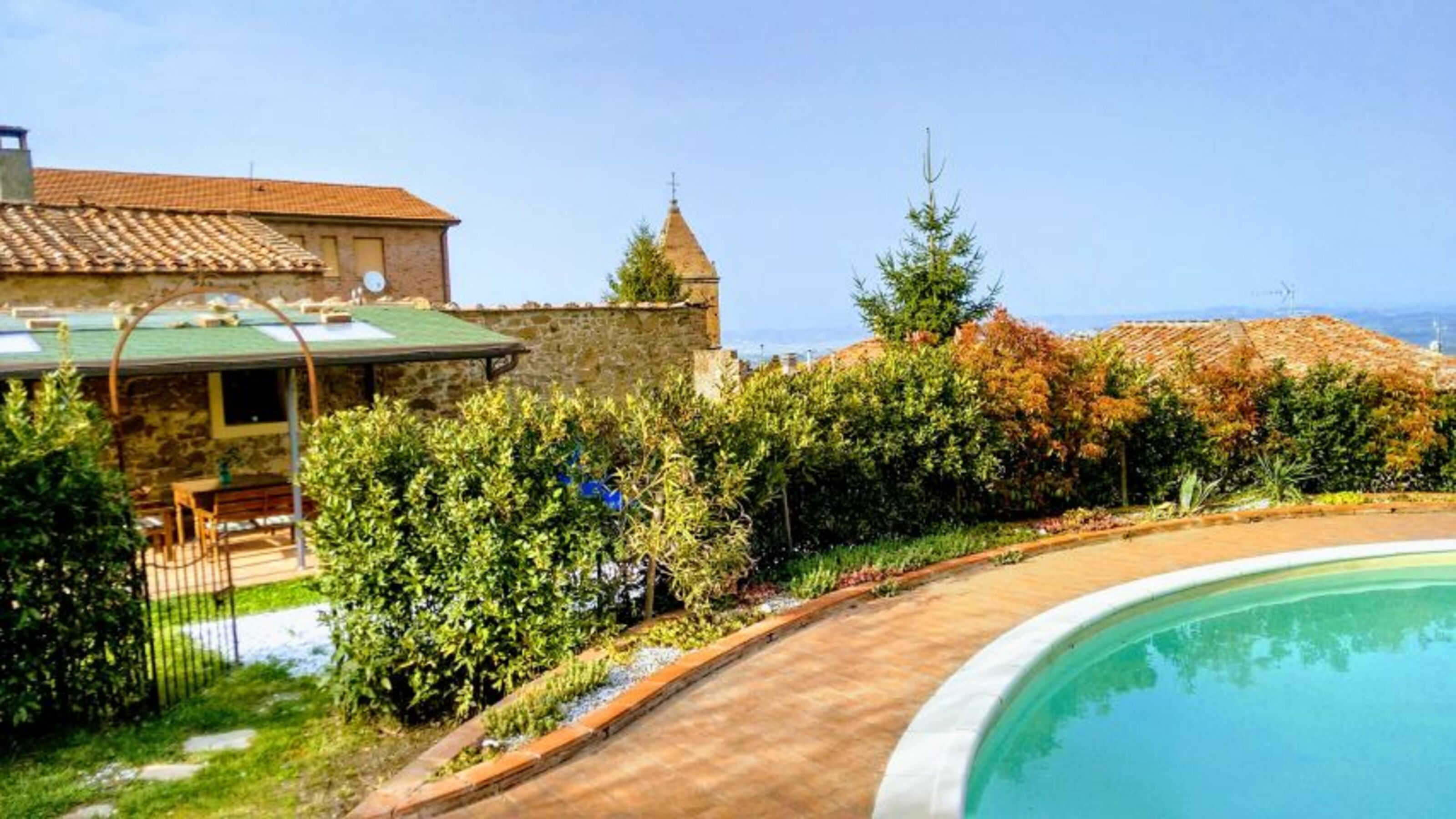 Ferienhaus Fico mit Poolnutzung