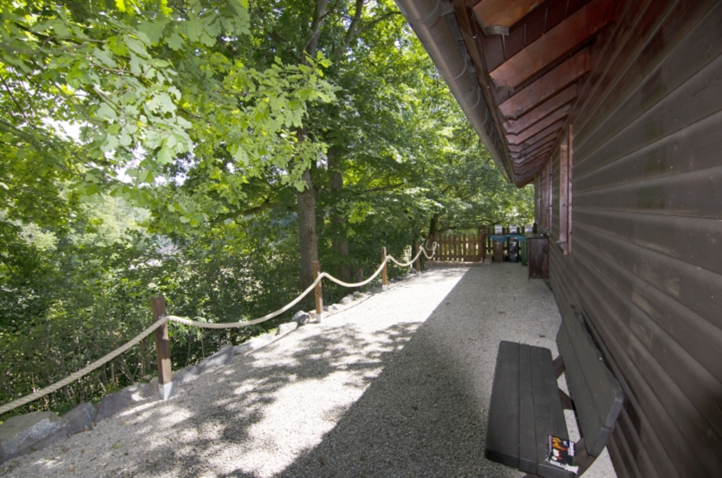 Natur Pur hinterm Ferienhaus