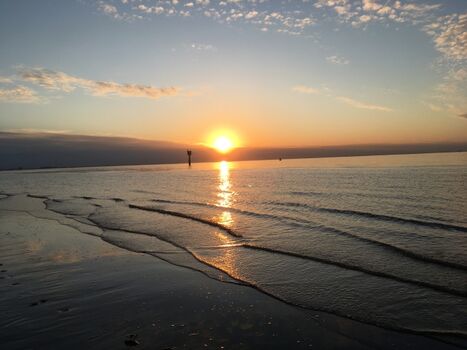 Am Strand von Otterndorf