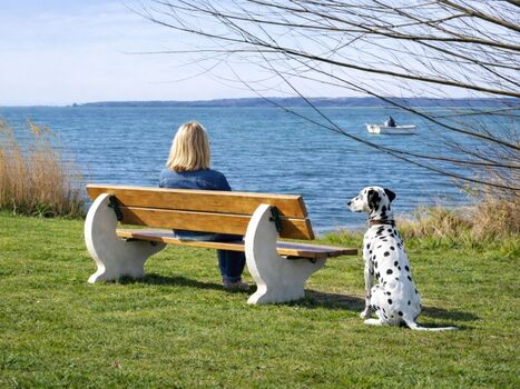 Promenade am Wieker Bodden