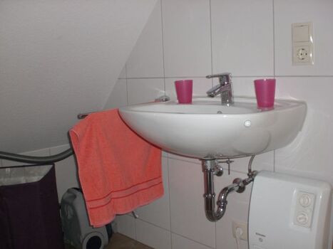 Waschbecken oben
