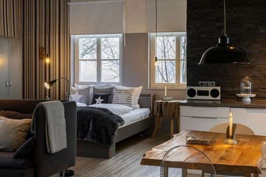 Im offenem Wohnkonzept gehen alle Räume fließend ineinander über