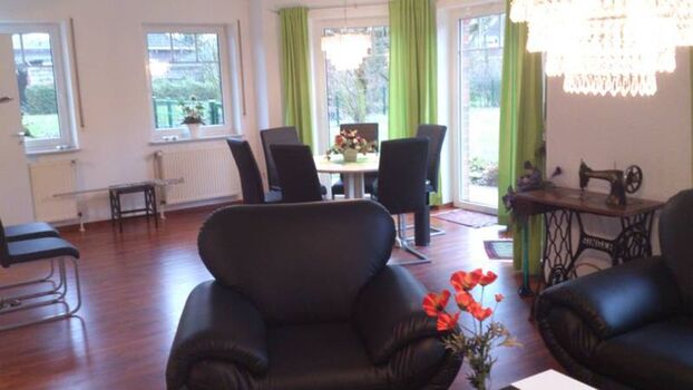 Der Wohn- und Essbereich