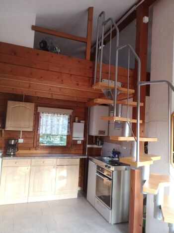 Treppe zum Schlafboden