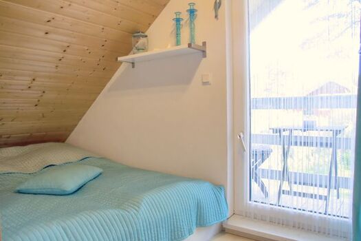 2. SZ - Queensizebett m. Balkon