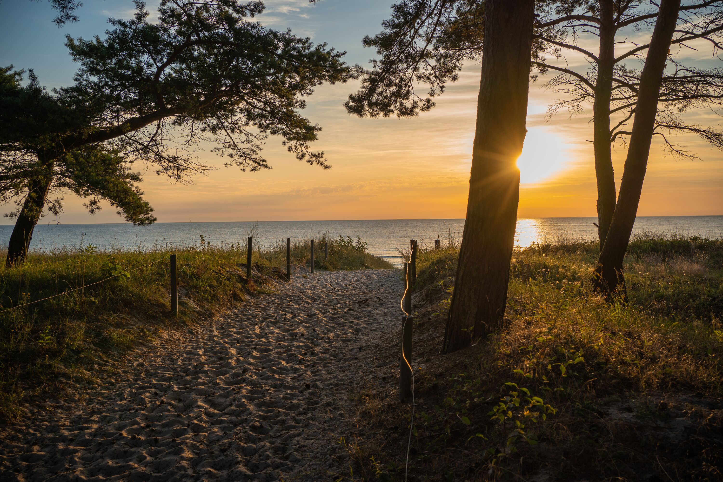 Strandzugang