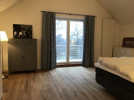 Das obere Schlafzimmer im OG