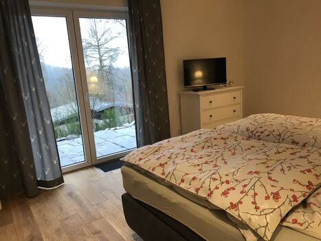 Das obere Schlafzimmer im OG