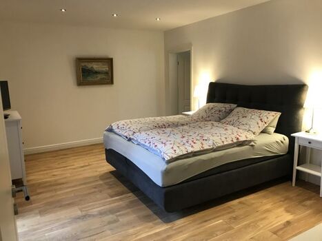 Das untere Schlafzimmer im EG