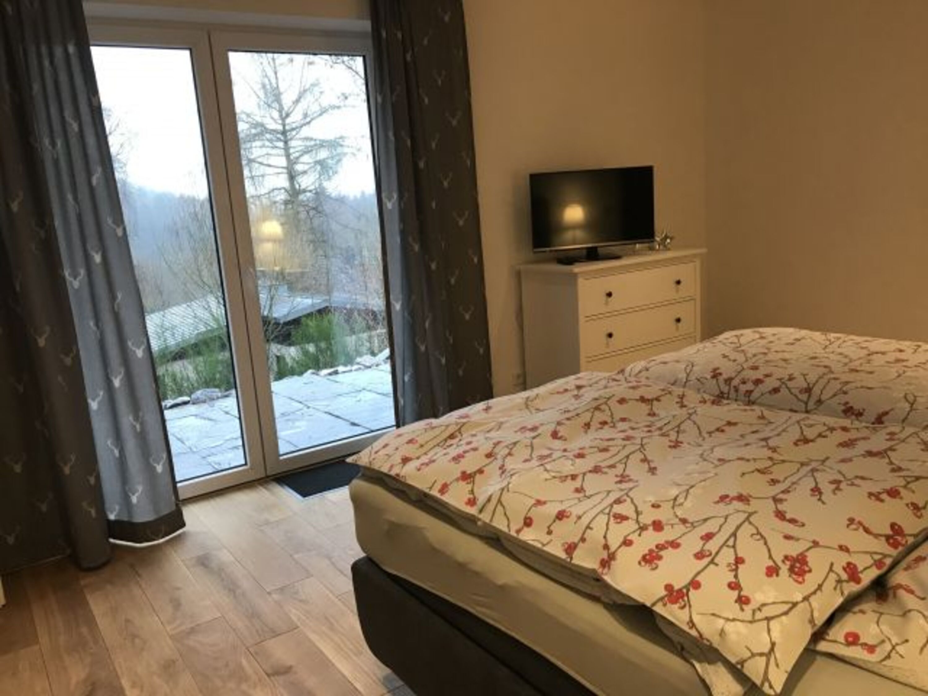 Das obere Schlafzimmer im OG