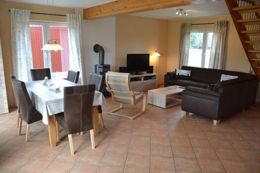 Blick Wohn-Essbereich