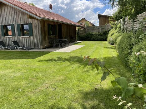 Haus Nationalpark mit Hund