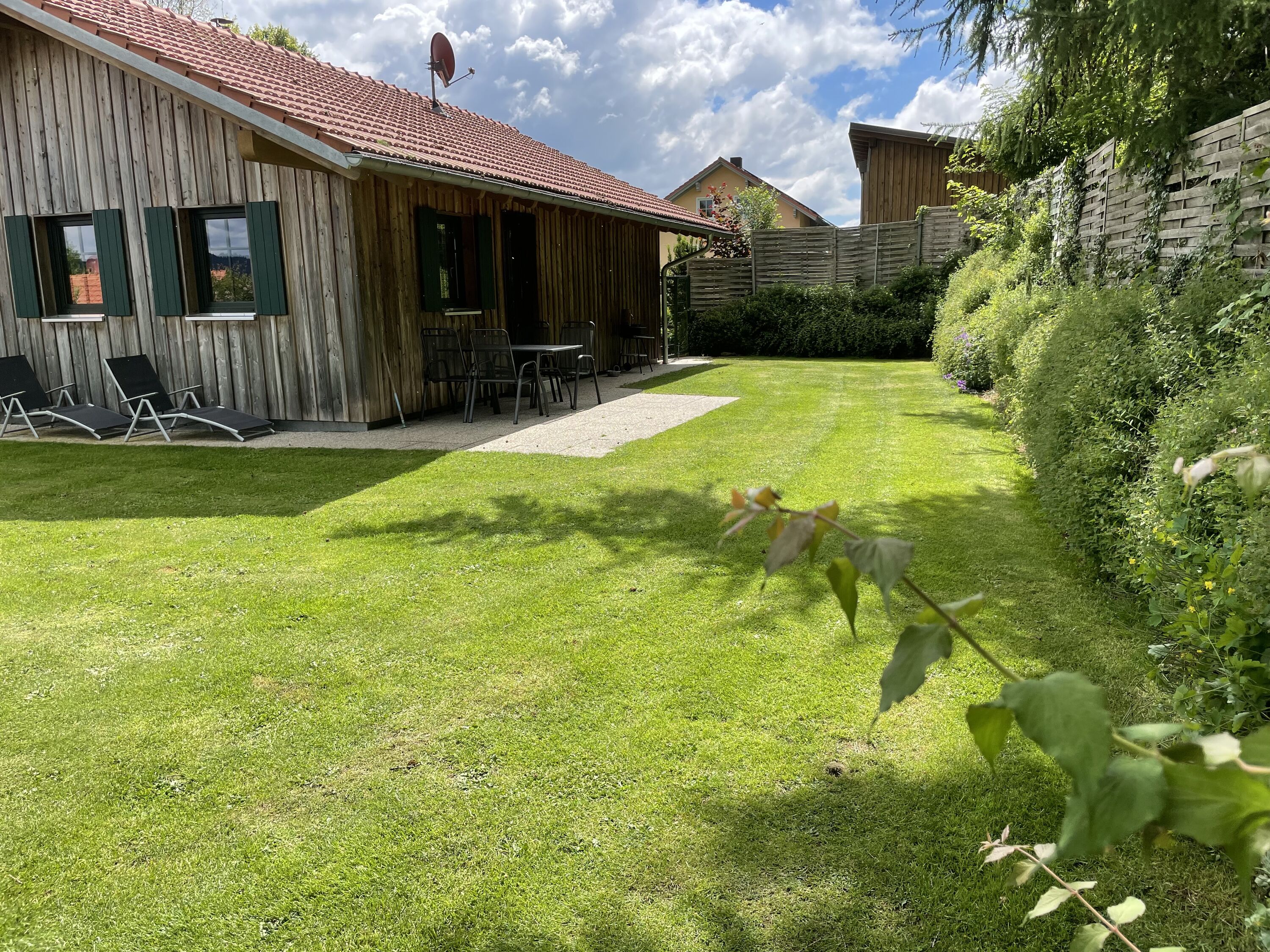 Haus Nationalpark mit Hund