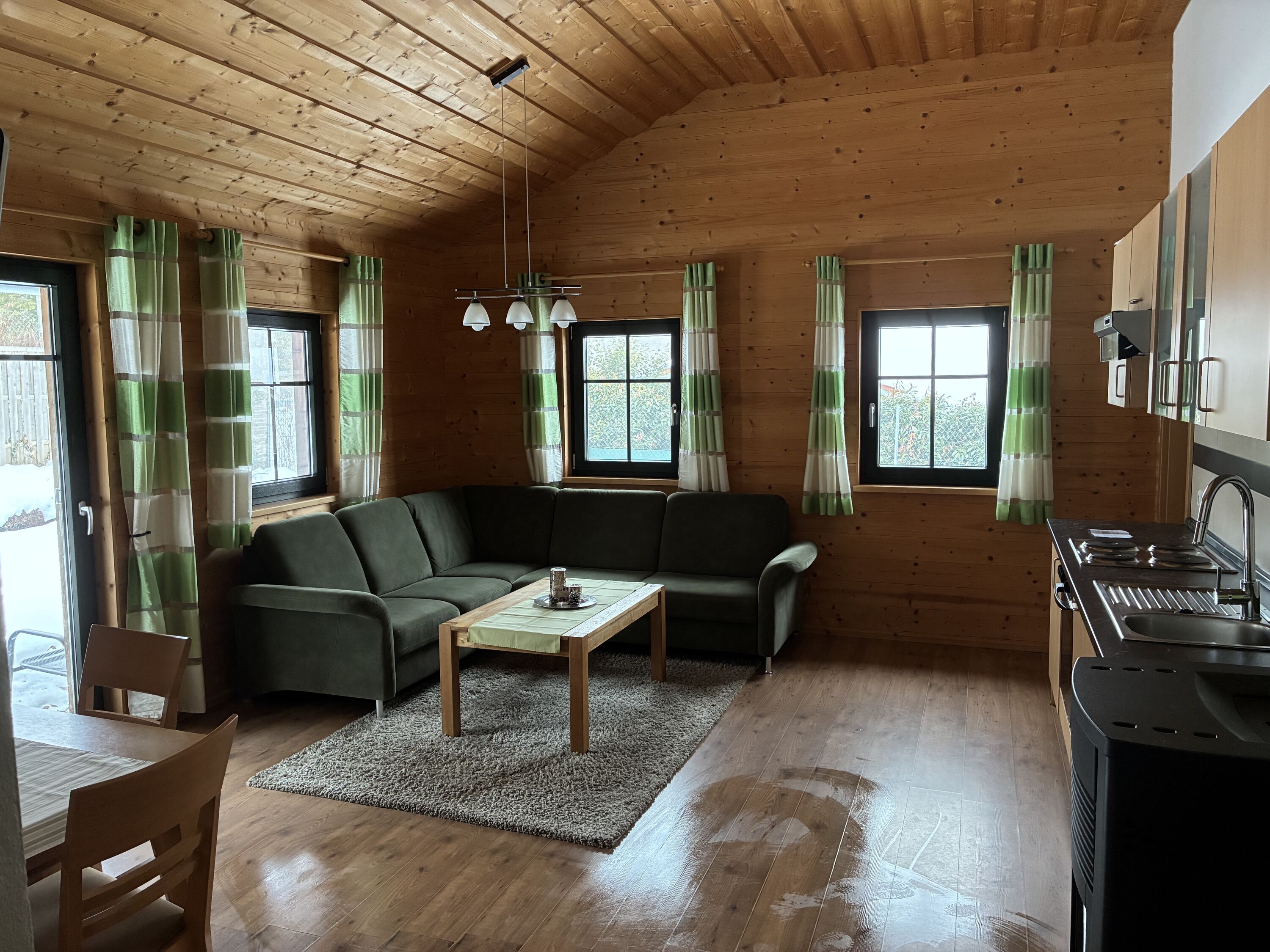 Haus Nationalpark mit Hund