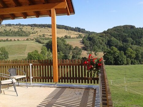 überdachte Terrasse