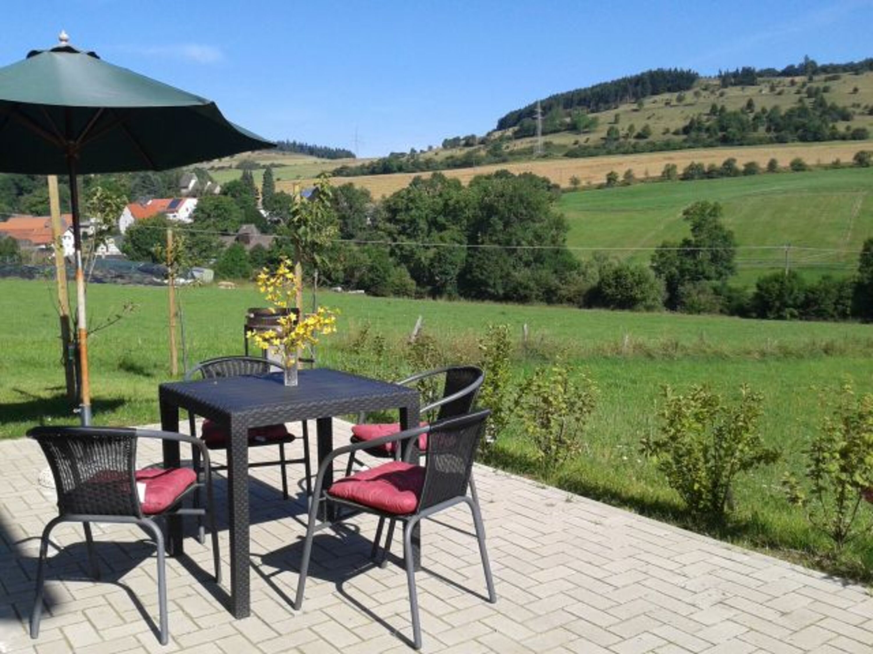 eigene Terrasse
