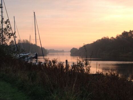 Morgenspaziergang  am Hooksmeer